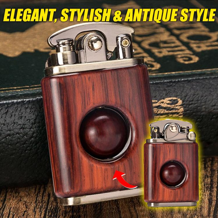 LuxLight Vintage Rosewood Wooden Lighter