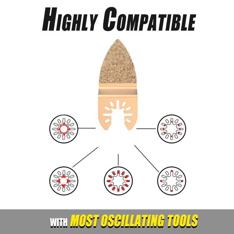 Universal Carbide Oscillating Multitool Blades