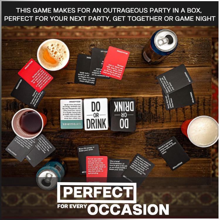 Do Or Drink Party Card Game
