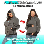 Mimi Kangaroo Hooded Sweatshirt Baby Carrier