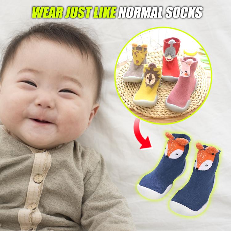 CozyWalk Baby Shoe Socks