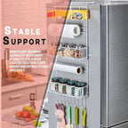 Refrigerator Side Wall Storage Rack