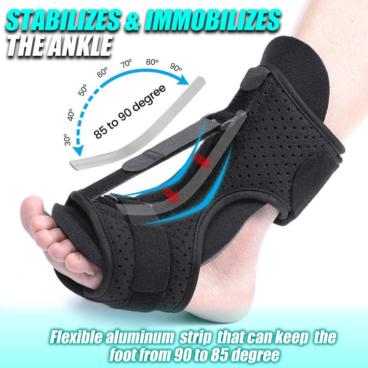 BodyProtect Adjustable Elastic Foot Ankle Brace