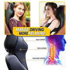 Car Seat Headrest and Neck Cushion