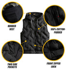 Sleekz Fall Winter Hooded Vest