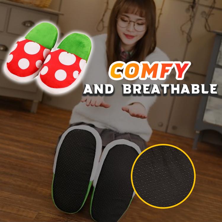 MarioFun Piranha Plant Slippers