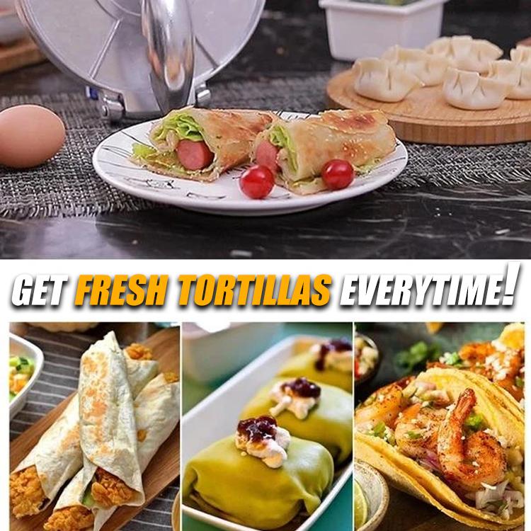 FastCook Stainless Steel Tortilla Press