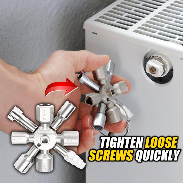 HMEB 10-in-1 Multifunction Cross Switch Key Wrench