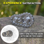 FlyWheel Sprocket Chain Fidget Spinner