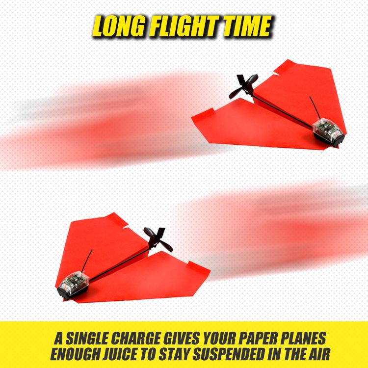 FlySmart Smartphone-Controlled Paper Airplane