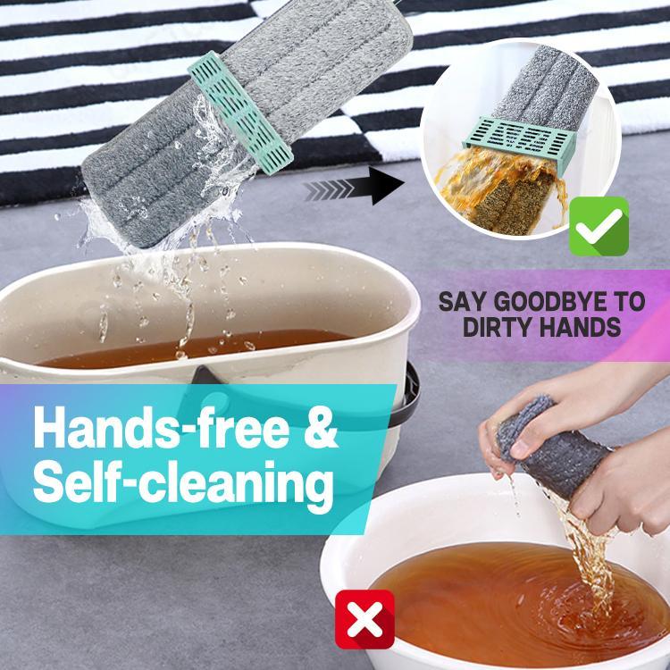Handsfree Lazy Scraping Flat Mop
