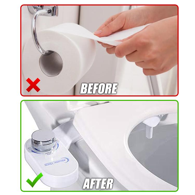 Peachy Non-Electric Toilet Bidet Attachment