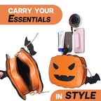 Halloween Pumpkin Handbag Sling Bag