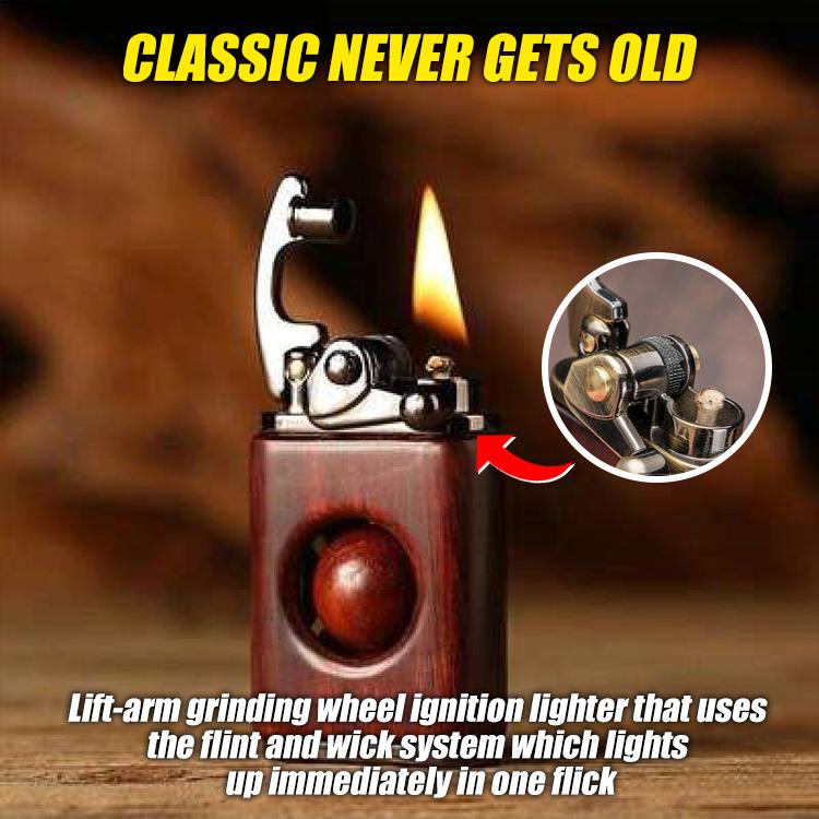 LuxLight Vintage Rosewood Wooden Lighter