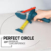 Drywall Utility Cutter with Tape Measure