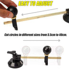 Home Cutz Adjustable Circular Glass Cutter