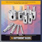Diamond Coated Hole Drill Bits