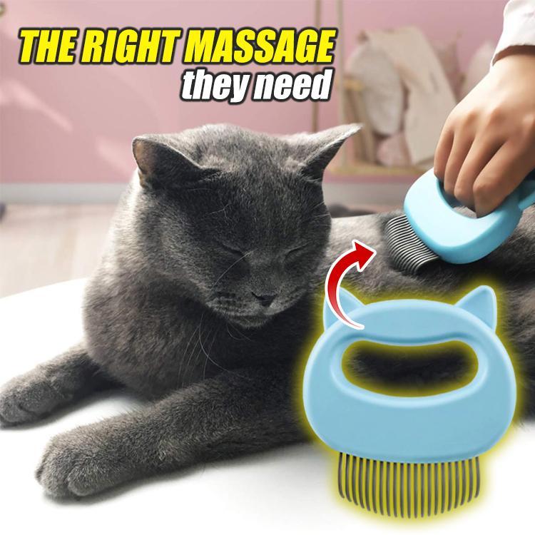 Pet Massager Grooming Shell Comb