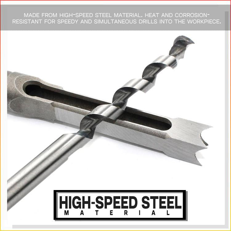 Square Hole Chisel Drill Bit