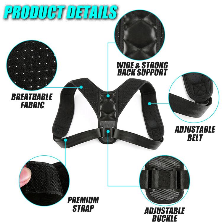 HealthByte Posture Corrector Back Support Brace