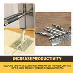 Self Centering Hinge Drill Bit