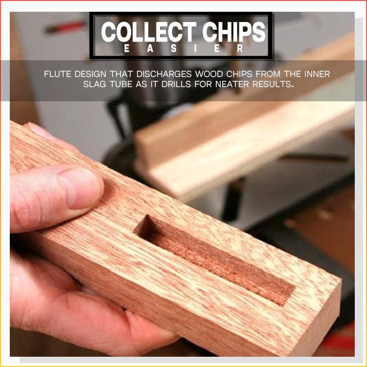 Square Hole Chisel Drill Bit