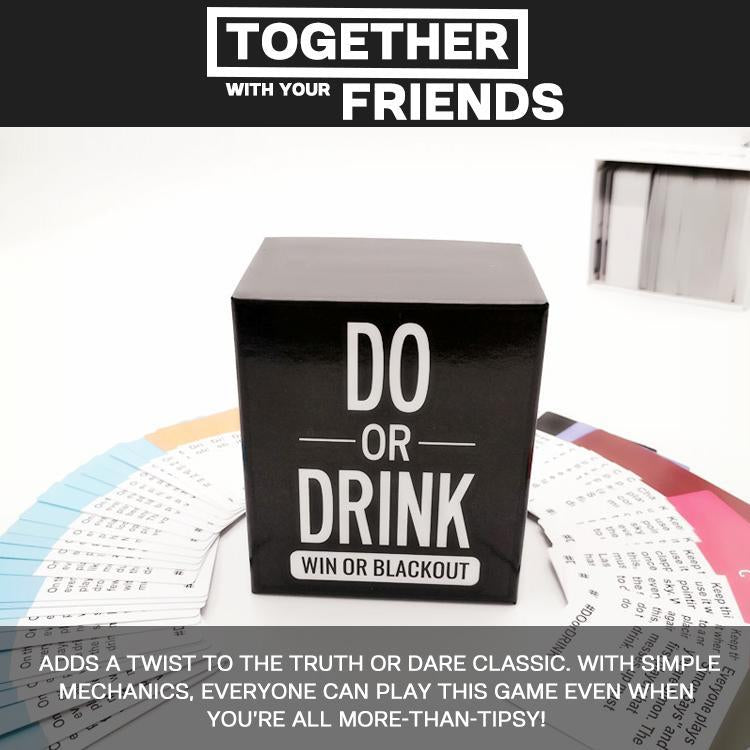Do Or Drink Party Card Game
