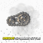 FlyWheel Sprocket Chain Fidget Spinner