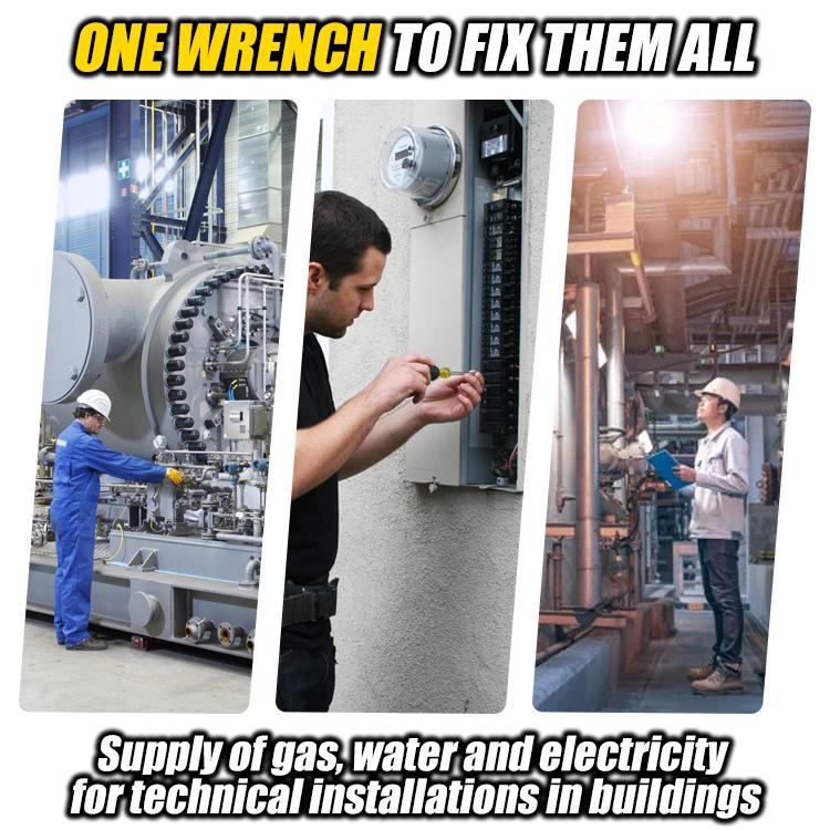 HMEB 10-in-1 Multifunction Cross Switch Key Wrench