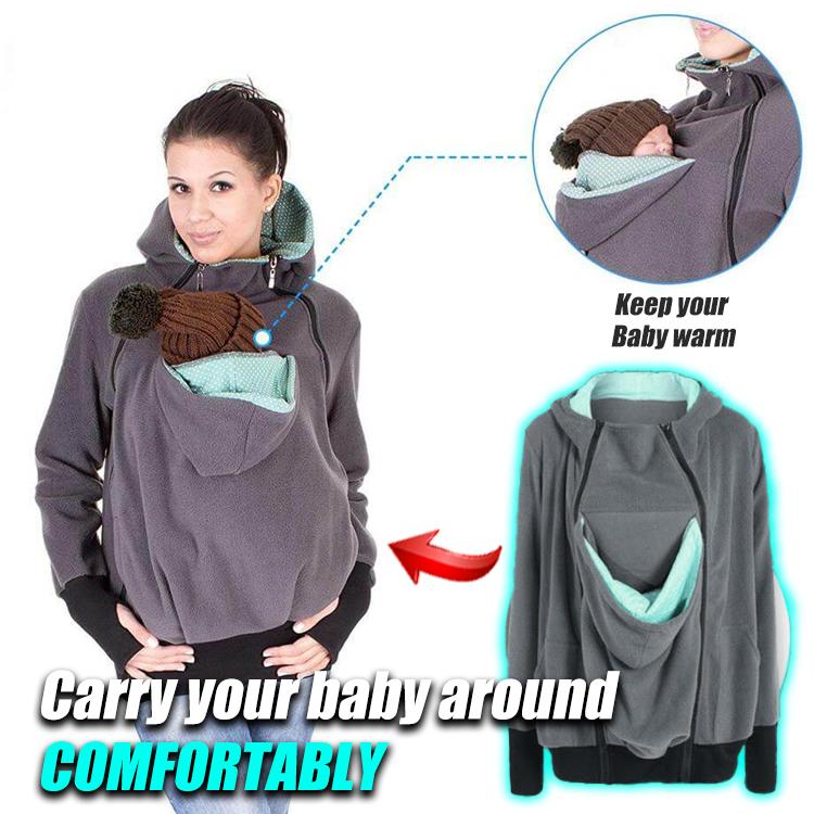 Mimi Kangaroo Hooded Sweatshirt Baby Carrier