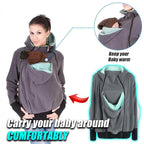 Mimi Kangaroo Hooded Sweatshirt Baby Carrier