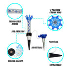 PinWheel Flexible Magnetic Plastic Golf Tees