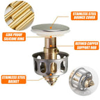 BSYZ Universal Wash Basin Bounce Drain Filter