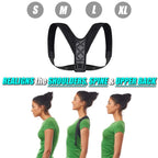 HealthByte Posture Corrector Back Support Brace