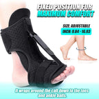 BodyProtect Adjustable Elastic Foot Ankle Brace