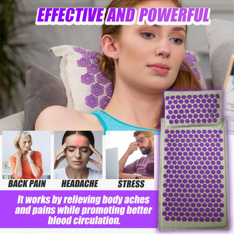 Zen Lotus Spike Acupressure Mat