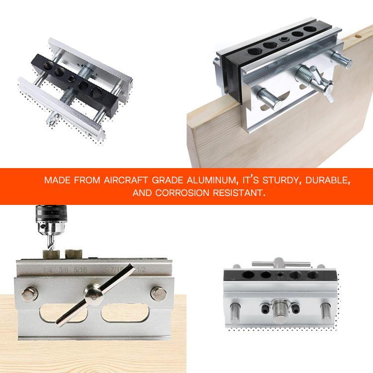 Wide Capacity Self Centering Doweling Jig