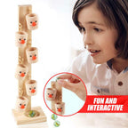 MarbleFun! Clown Wooden Tree Track