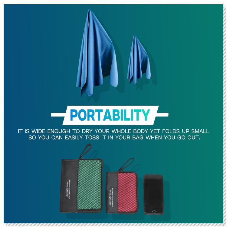 Quick-Drying and Absorbent Microfiber Towel
