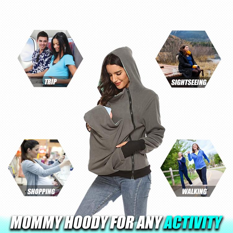Mimi Kangaroo Hooded Sweatshirt Baby Carrier