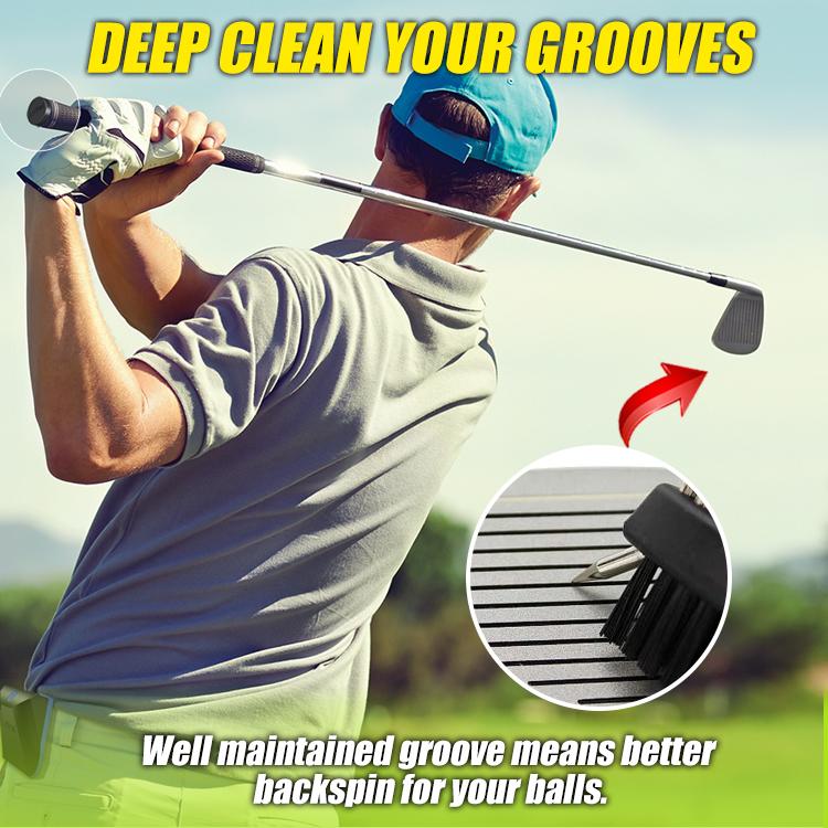 GolfBox Golf Club Brush and Groove Cleaner