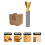 Carbide Dovetail Router Bit Set (5pcs/set)