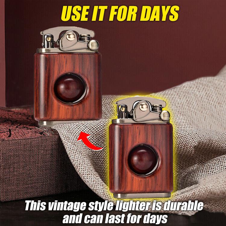 LuxLight Vintage Rosewood Wooden Lighter