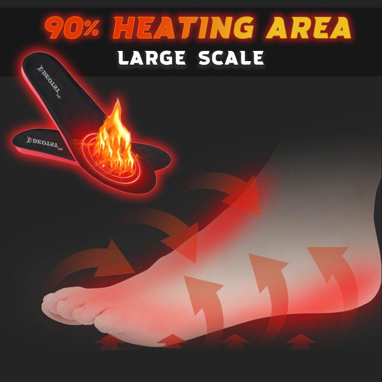 WarmFeet Remote Heated Insoles