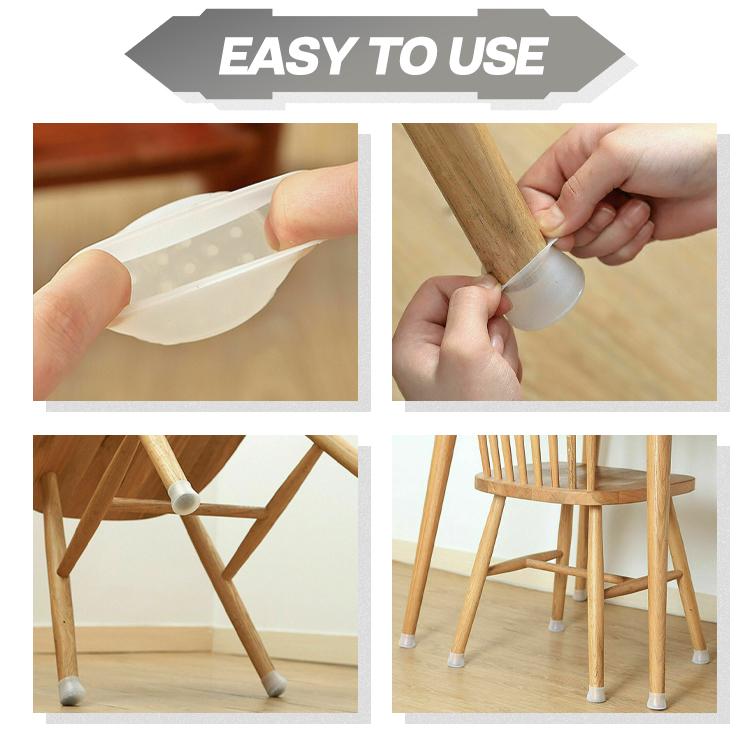 Silicon Furniture Leg Protection Caps
