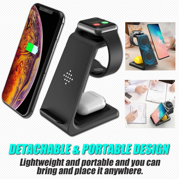 Wowwie 3 In 1 Fast Wireless Charger