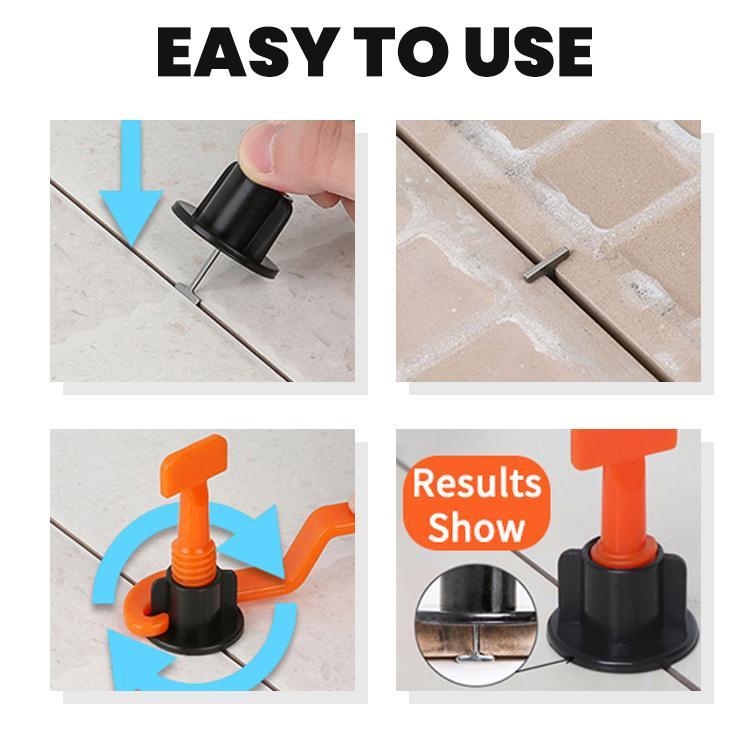 Reusable Anti-Lippage Tile Leveling Spacers