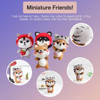 DIY Plushie Felting Wool Set