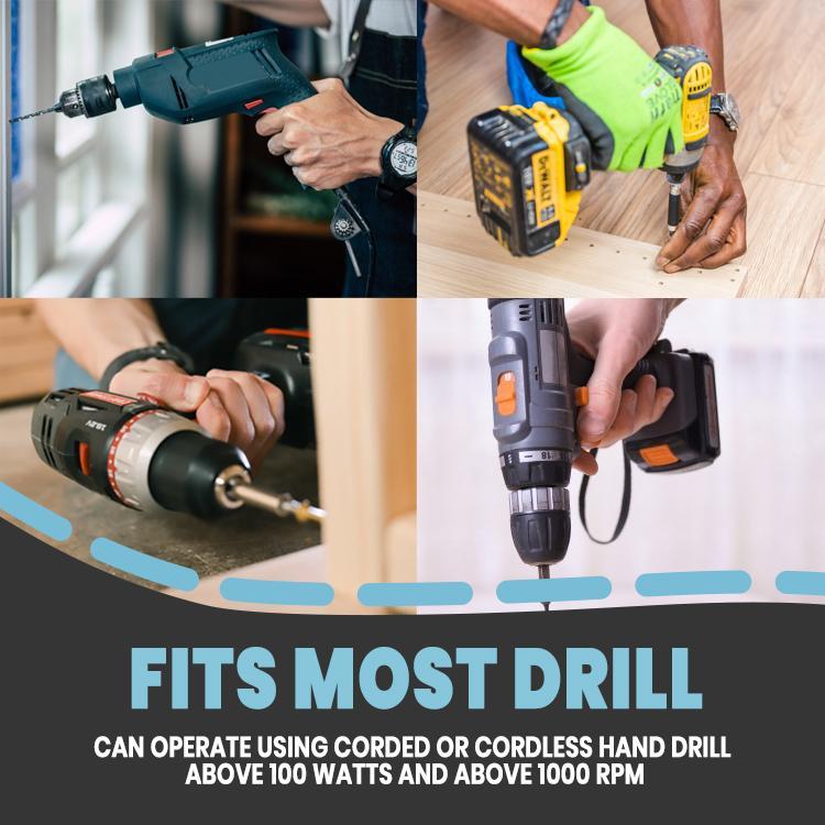 Drill-Powered Self Priming Miniature Pump