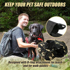 PoshPaws Dog Saddle Backpack Bag